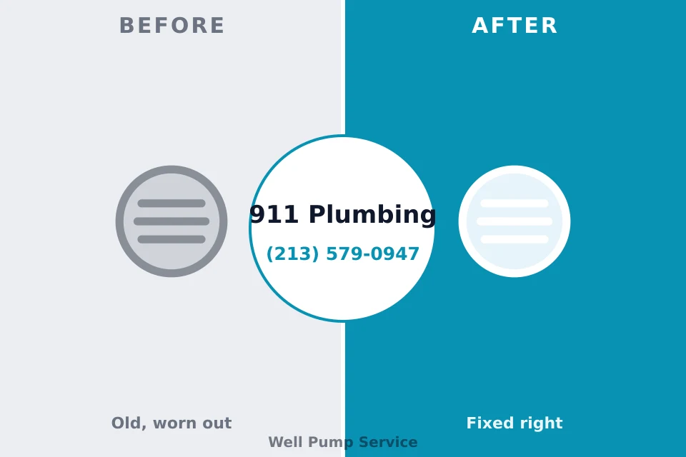 Before and after: plumbing company La Porte, TX